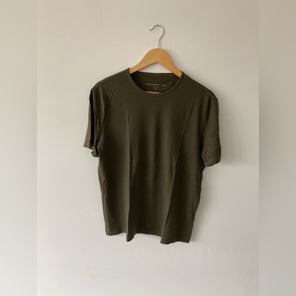 John Vatvatos T-shirt - Green - Medium